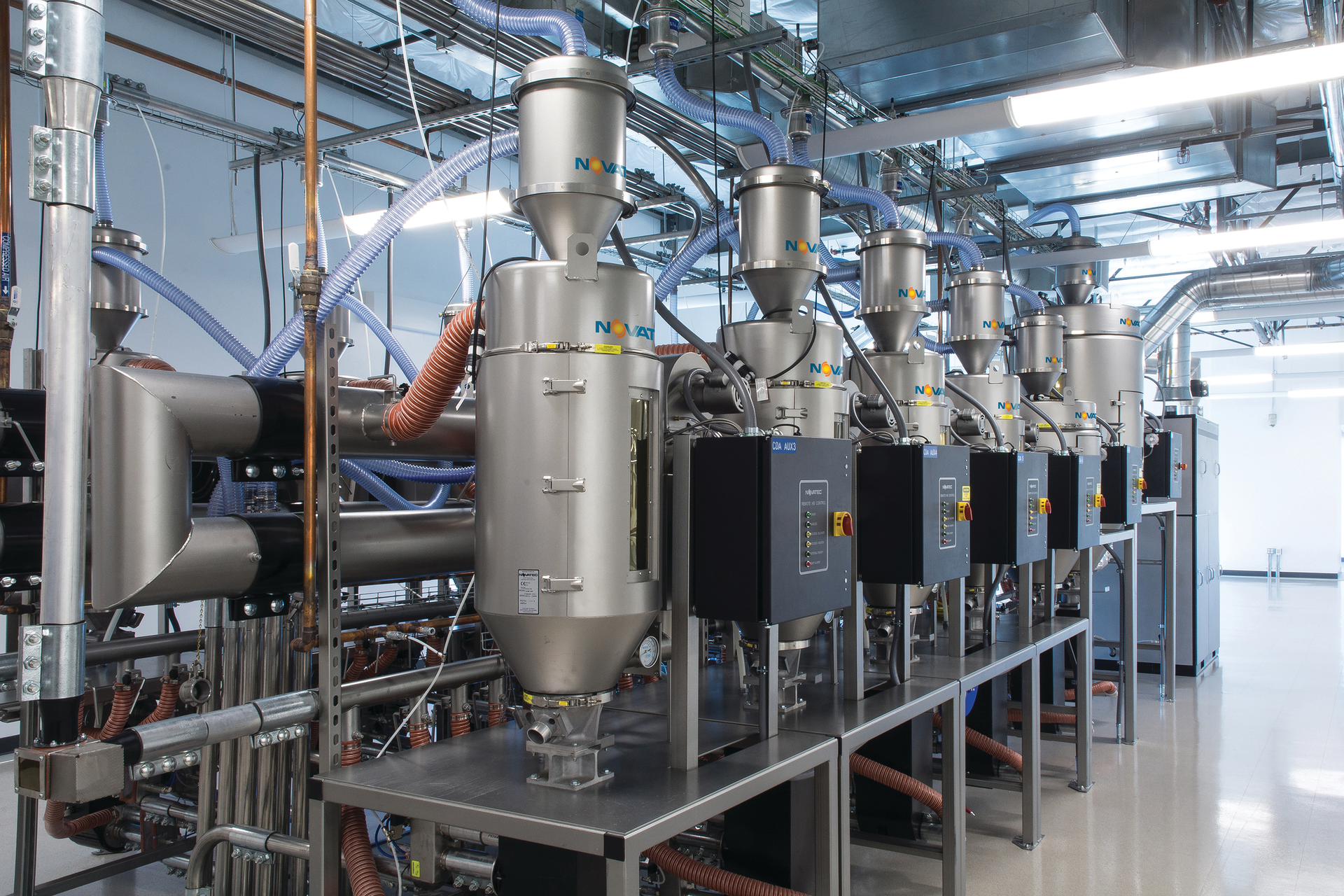 In addition to energy savings, PowerSmart can ensure resins are adequately dried without operator involvement.