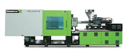 Yizumi-HPM's PAC-K-N servo-hydraulic injection molding system. Yizumi-HPM's PAC-K-N servo-hydraulic injection molding system.
