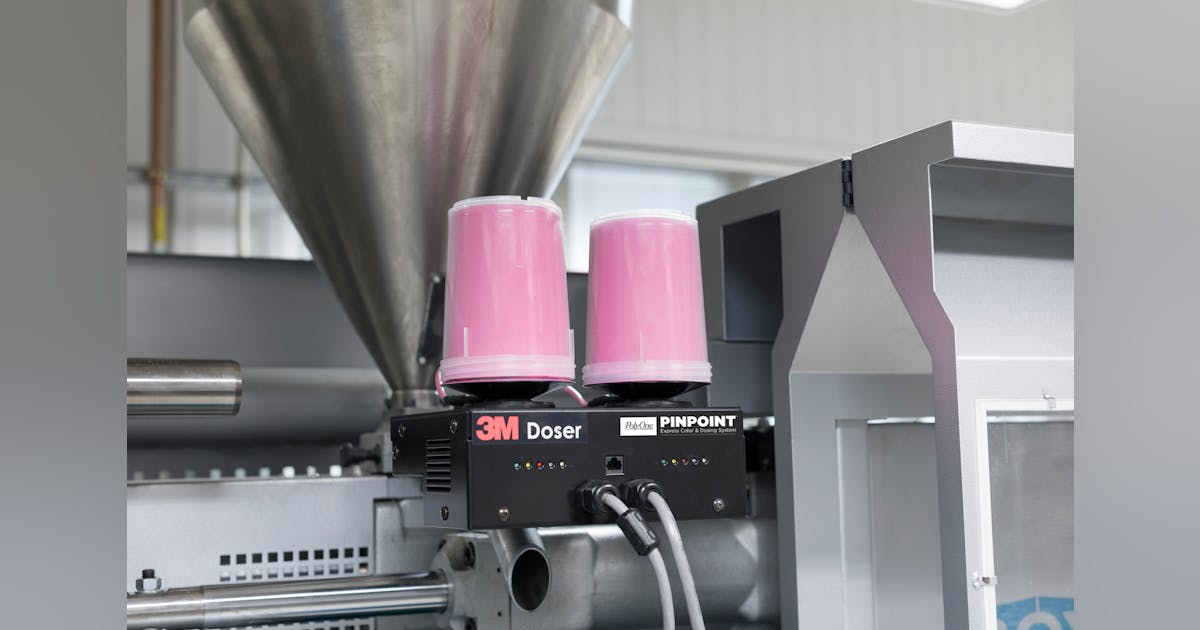 Dosing system from PolyOne, 3M simplifies color-matching process ...