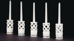 FIM-produced parts boast double-helix structures that would have been impossible to make with conventional mold-making approaches. FIM-produced parts boast double-helix structures that would have been impossible to make with conventional mold-making approaches.