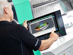 The filling assistant feature is available on all Arburg injection molding machines equipped with the new Gestica controller. The filling assistant feature is available on all Arburg injection molding machines equipped with the new Gestica controller.