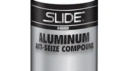 Slide's Aluminum Anti-Seize Compound protects bolt threads and other mold components.