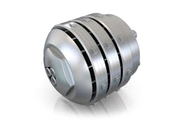 The BKG FlexDisc filter stack increases filtration area by 2 to 4.5 times. The BKG FlexDisc filter stack increases filtration area by 2 to 4.5 times.