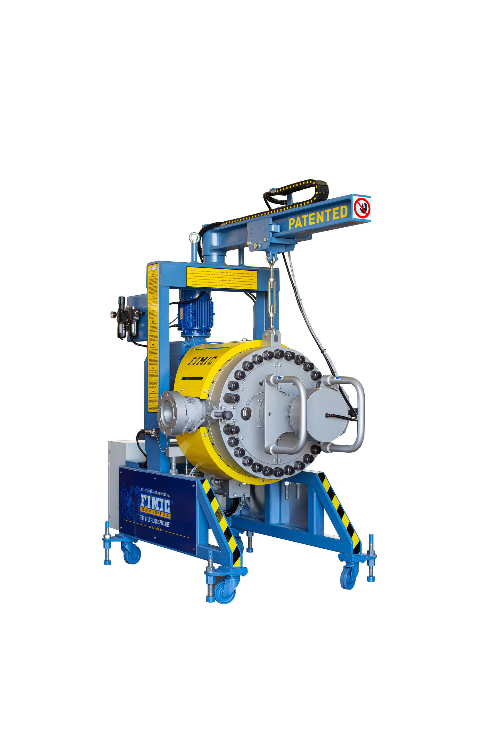 The Fimic GEM filtration system employs two back-to-back screens.