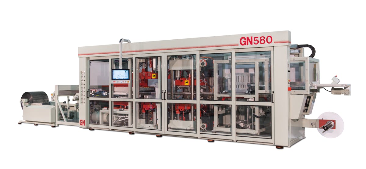 The GN580 is compact and highly automated.