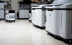 Forecast 3D has installed two of HP’s new Jet Fusion 5210 Pro industrial 3-D printers. Forecast 3D has installed two of HP’s new Jet Fusion 5210 Pro industrial 3-D printers.