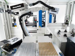 At K 2019, KraussMaffei used data collected by easyTrace to create custom reports about the production of connectors featuring metal inserts. At K 2019, KraussMaffei used data collected by easyTrace to create custom reports about the production of connectors featuring metal inserts.