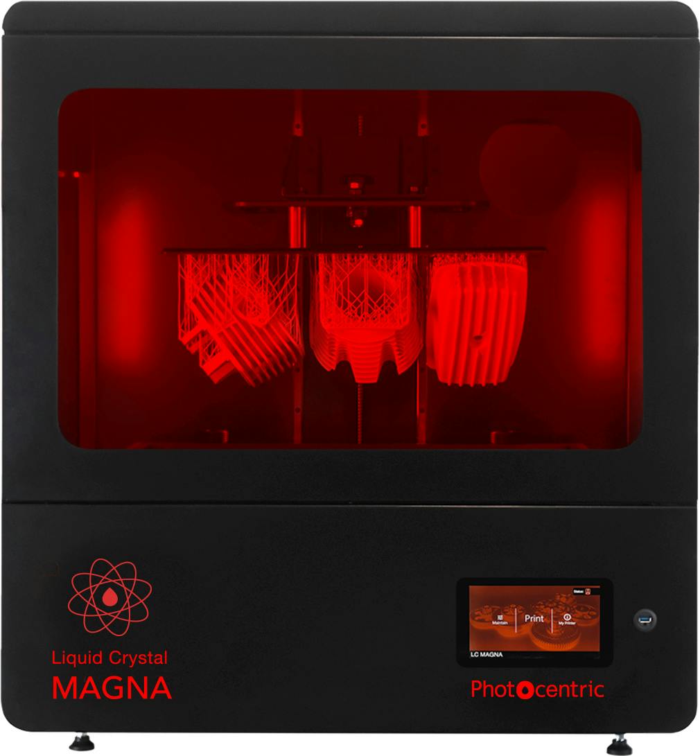 The LC Magna from Photocentric can be used for large-part prototyping or for mass production.