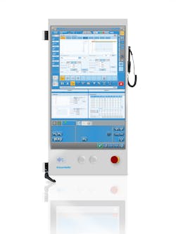 This 21.5-inch intuitive control screen will be standard on all new KraussMaffei CX, GX, MX and PX machines. This 21.5-inch intuitive control screen will be standard on all new KraussMaffei CX, GX, MX and PX machines.