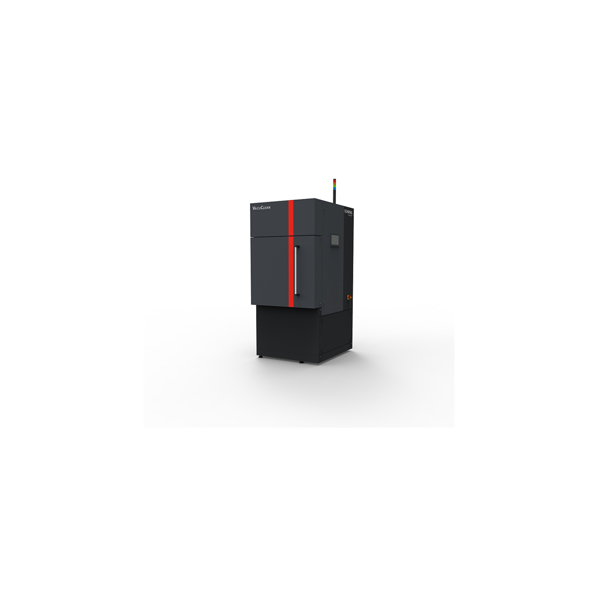 The VacuClean Compact is only slighty larger than a refrigerator.