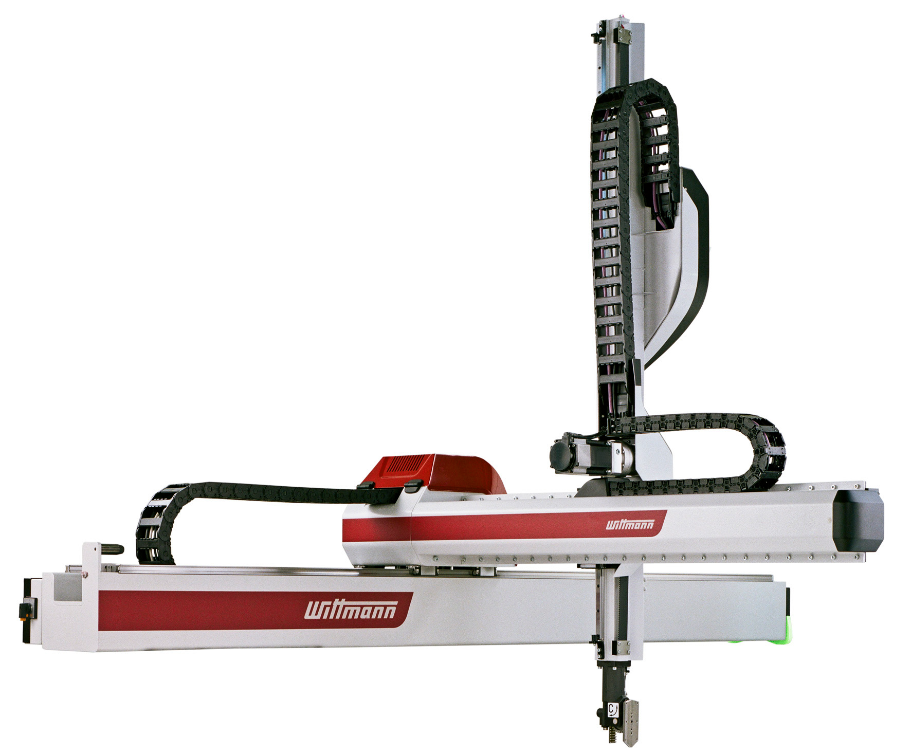 The new WX138 robot has a more rigid X-axis, leading to improved stability.