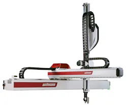The new WX138 robot has a more rigid X-axis, leading to improved stability. The new WX138 robot has a more rigid X-axis, leading to improved stability.