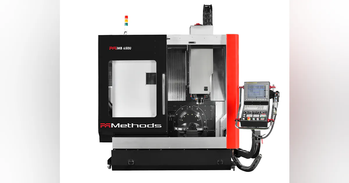 Methods Machinery Methods machining center offers Fanuc control | Plastics Machinery ...