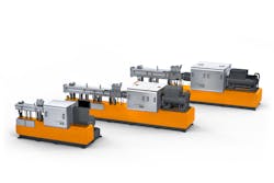 Buss displayed its Compeo kneaders at K 2019. Buss displayed its Compeo kneaders at K 2019.