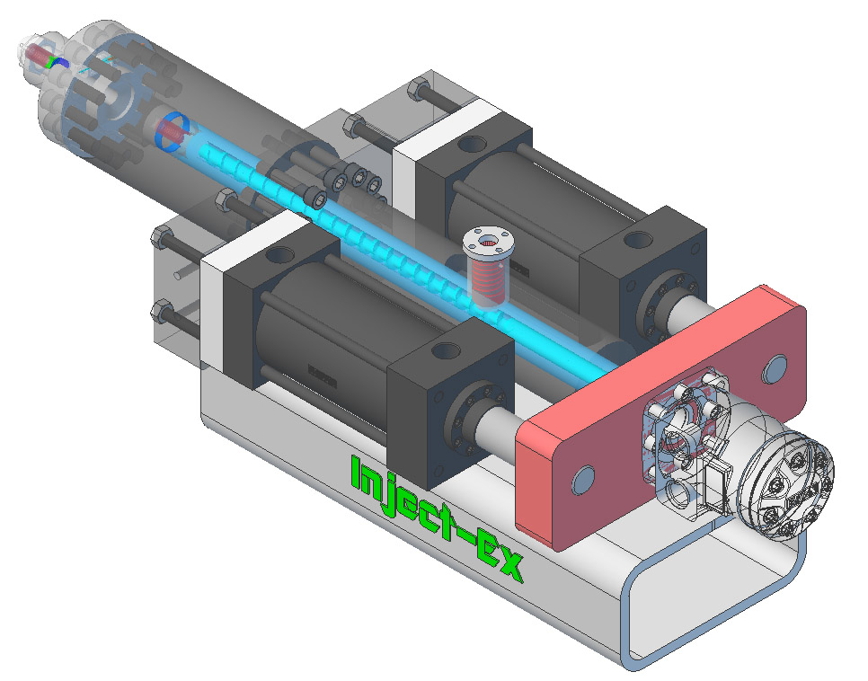 The Inject-Ex plasticating system.
