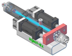 The Inject-Ex plasticating system. The Inject-Ex plasticating system.