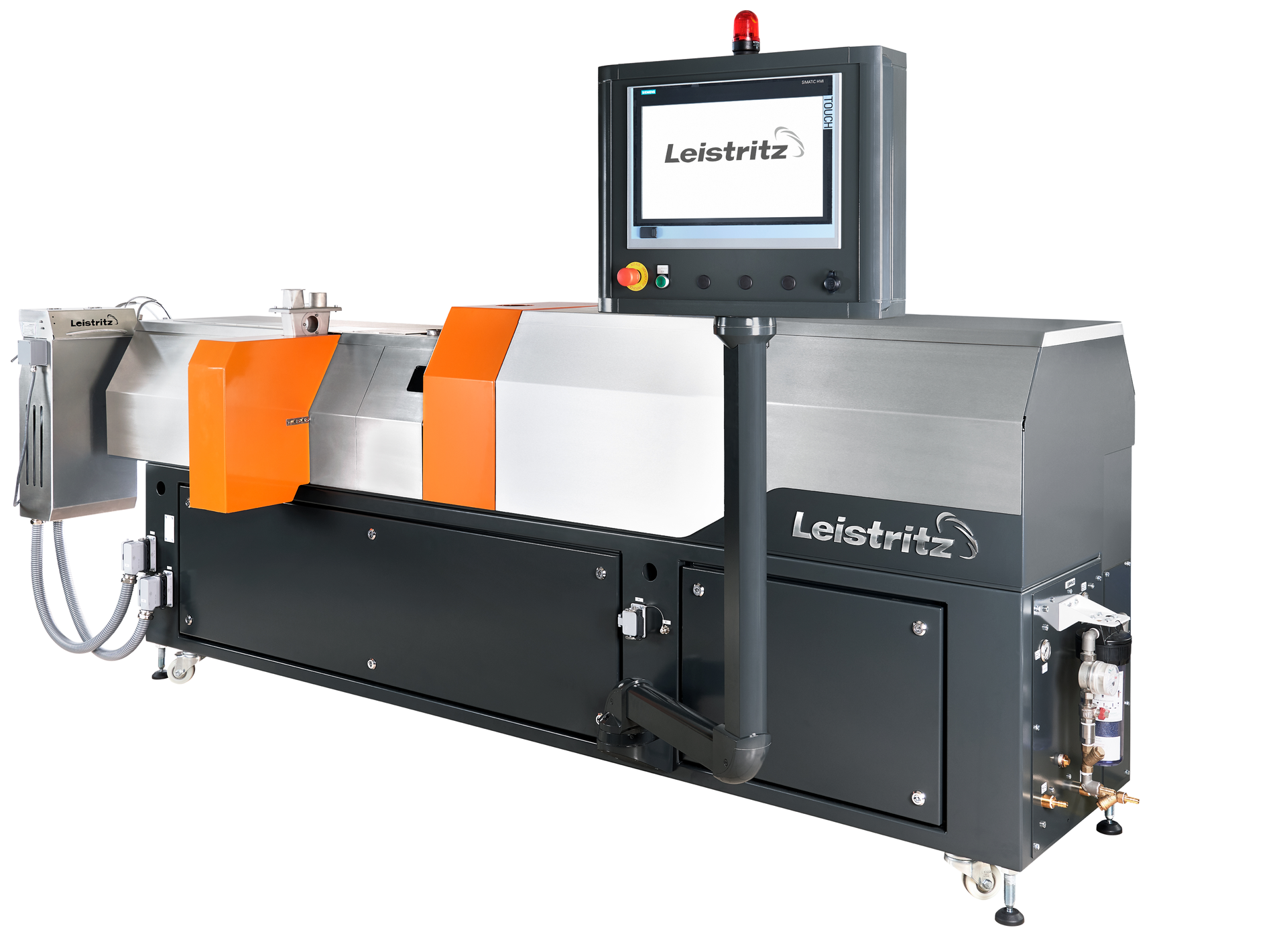 Leistritz has upgraded the cover for its ZSE iMAXX, eliminating crevices where pellets and dust could collect.