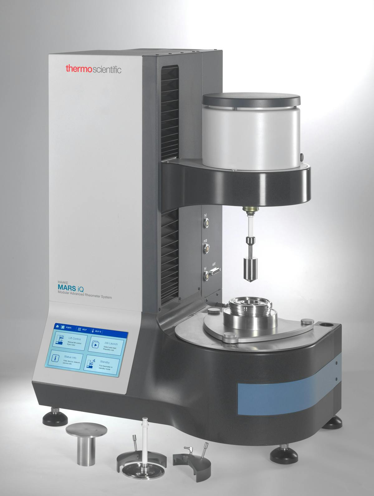 Quality-control labs can use Thermo Fisher&apos;s modular, rotational rheometer to determine the viscoelasticity of plastic materials.