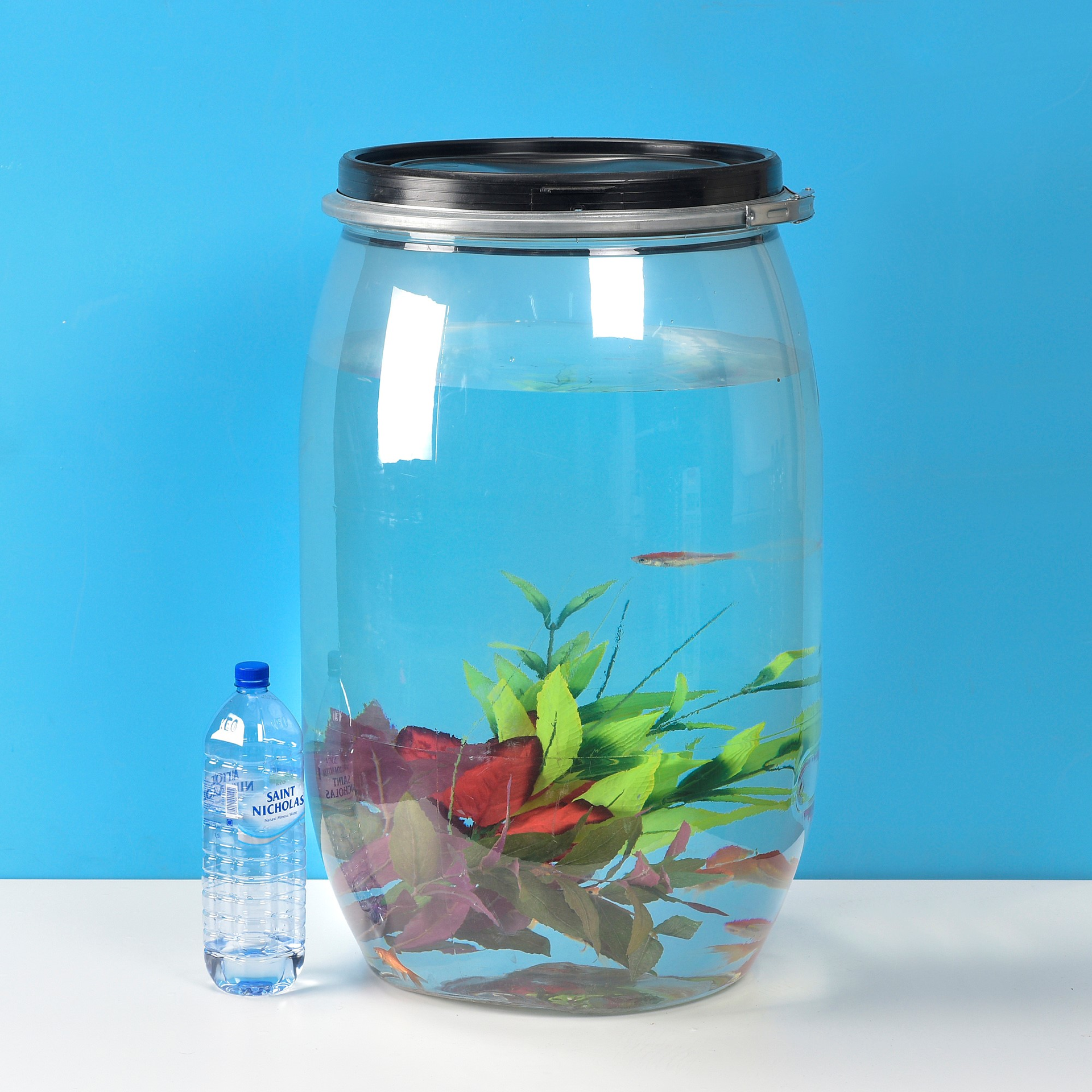 Cypet's machines make large drums from PET.