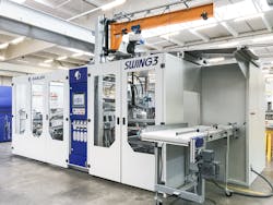 Gabler redesigned its Swing 3 thermoforming machine.