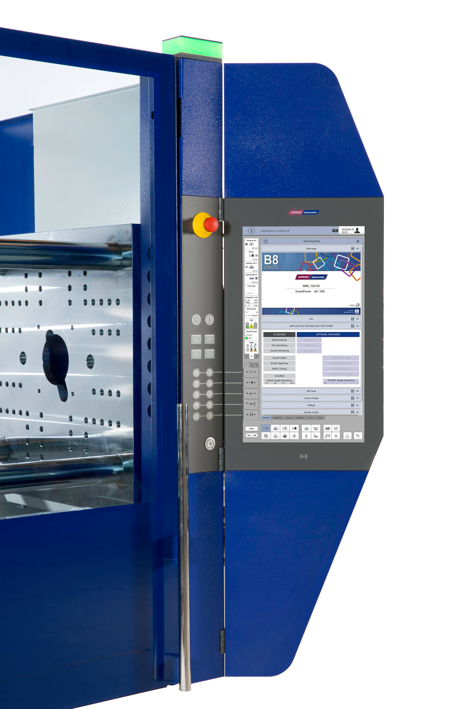 Wittmann Battenfeld has integrated an MES into its Unilog B8 controller for its injection molding machines.