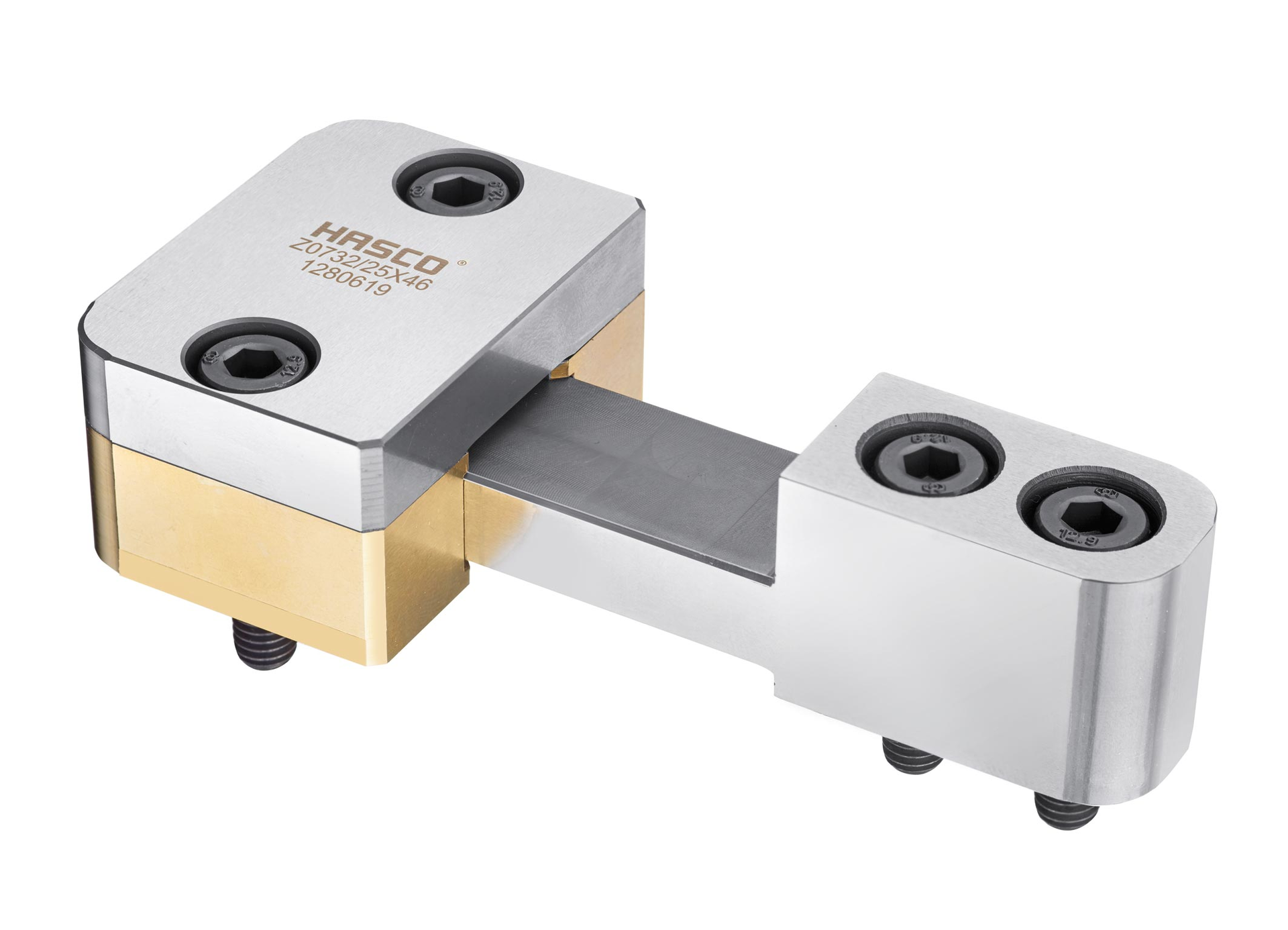 The Hasco Z073 guides the movement of stripper plates in an injection mold.