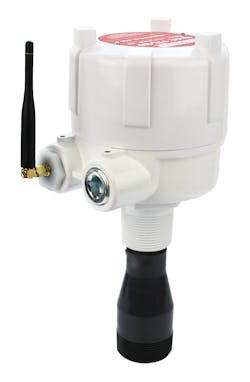 The BinMaster SPL-200 uses a laser to sense levels of material in silos or other locations. The BinMaster SPL-200 uses a laser to sense levels of material in silos or other locations.