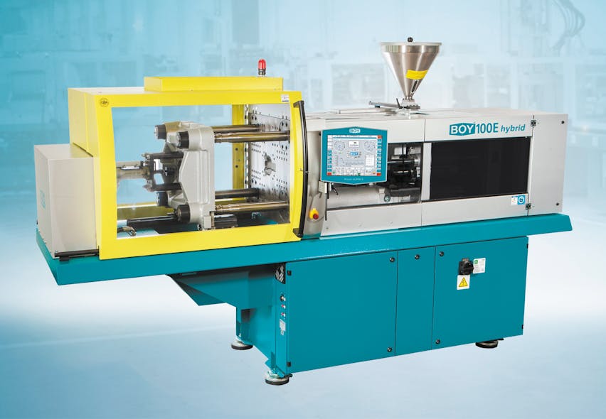 Dr. Boy has introduced a new injection unit with servo-electric drives for its medium-size injection molding machines.