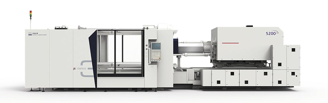 Haitian has updated its Jenius series of hybrid injection molding machines with the Jenius III.