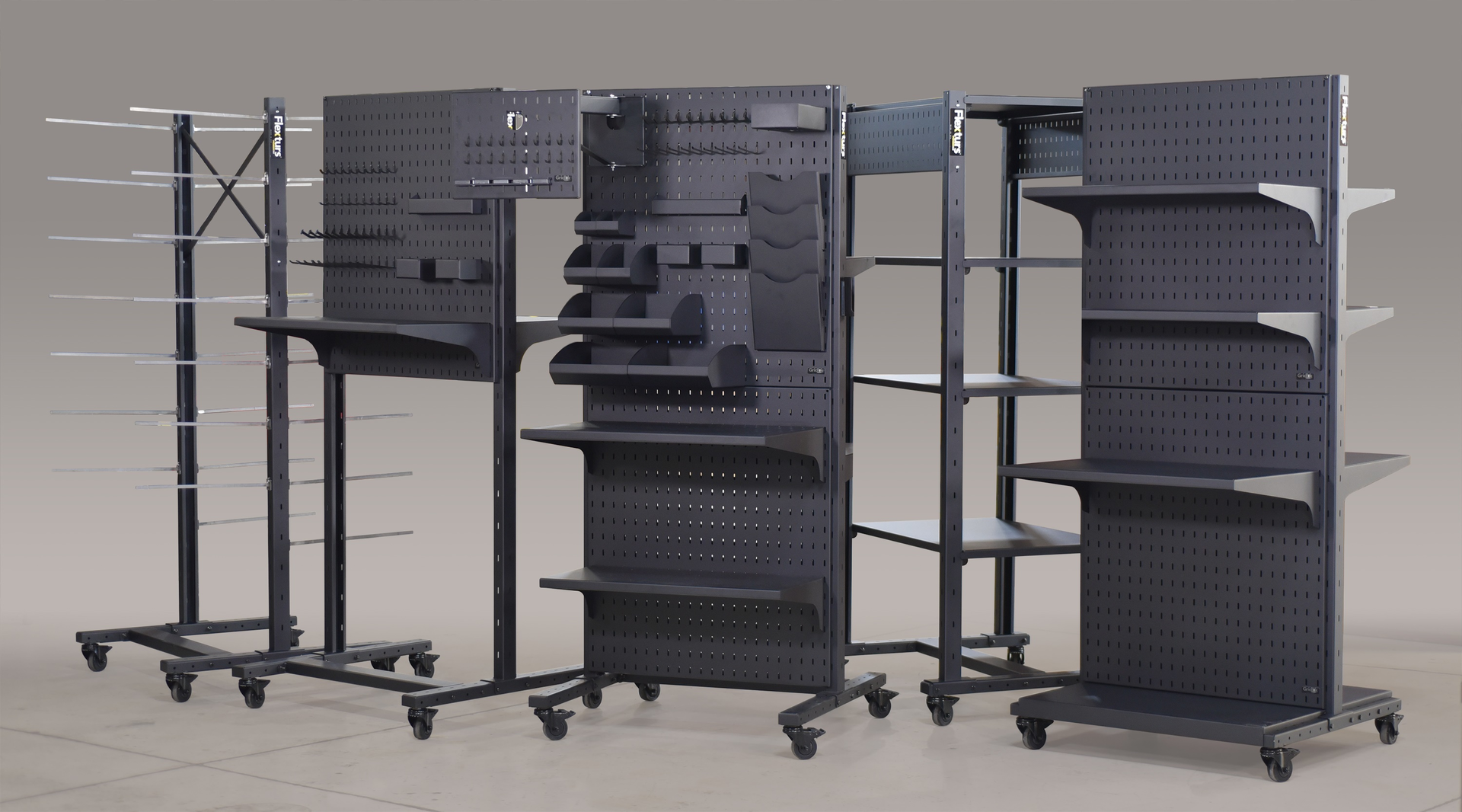 Molders and mold makers can use these customizable workstations to organize, store and transport their tools.