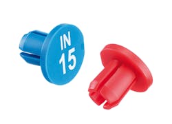 Hasco's new markers can be used to indicate coolant lines. Hasco's new markers can be used to indicate coolant lines.