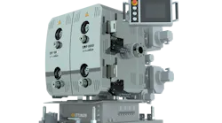 The ERF 1000 melt filter can handle contamination levels as high as 18 percent, with throughputs in excess of 22,000 pounds per hour.