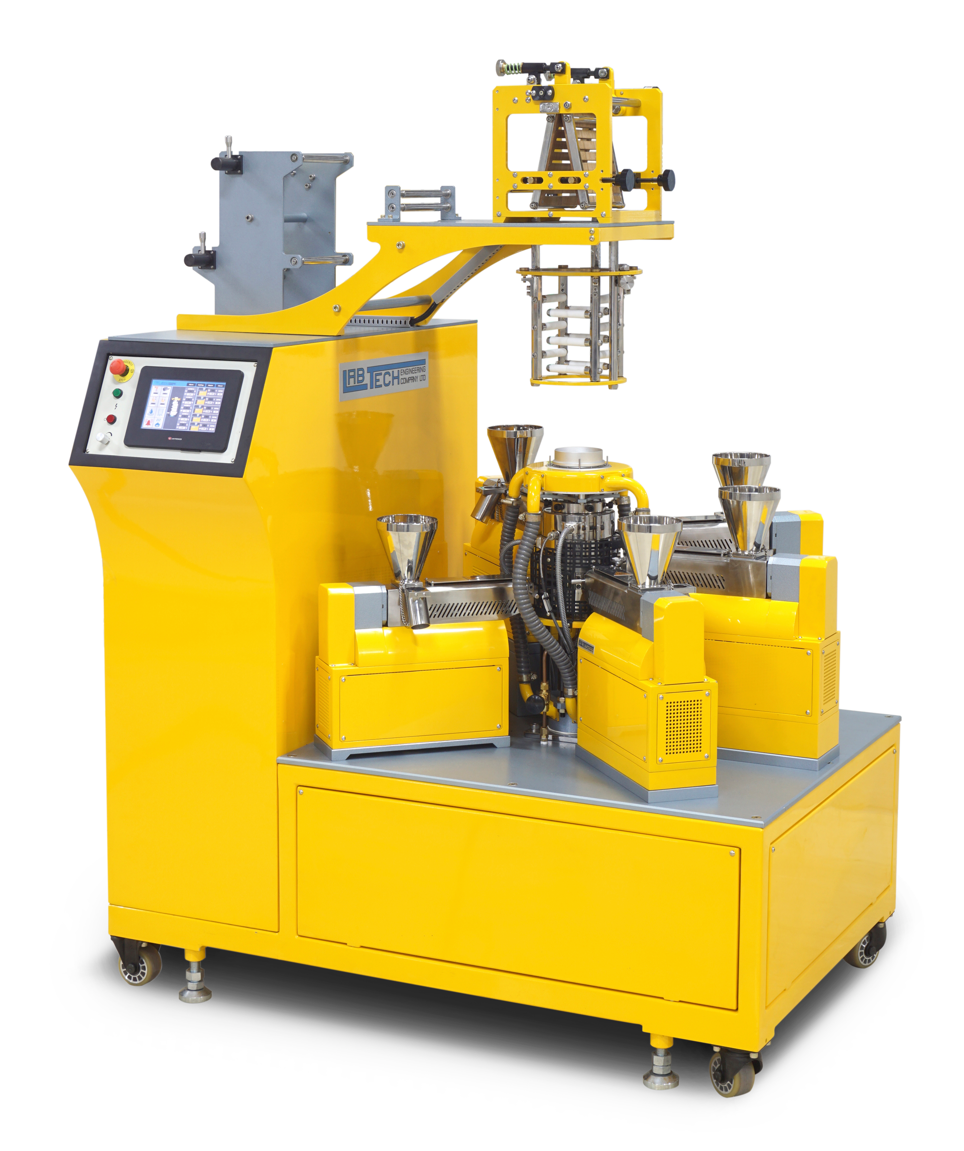 Labtech Ultra Micro 5 Layer A B C D E Co Ex Film Blowing Line 5e430cda99335