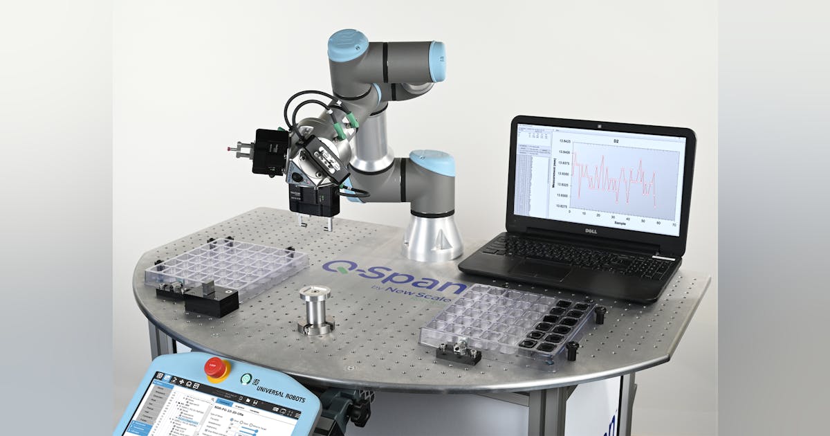 Workstation provides space for automated part inspection | Plastics ...