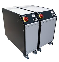 RocTool has improved on its T9 themoregulator, left, with the T9C, right. RocTool has improved on its T9 themoregulator, left, with the T9C, right.