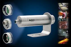 Fluke's Thermalert 4.0 spot pyrometers can be used to measure the temperature of thin films and thermoformed materials during production. Fluke's Thermalert 4.0 spot pyrometers can be used to measure the temperature of thin films and thermoformed materials during production.