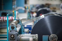 Placon manufactures rollstock from recycled PET for in-house thermoform production. Placon manufactures rollstock from recycled PET for in-house thermoform production.