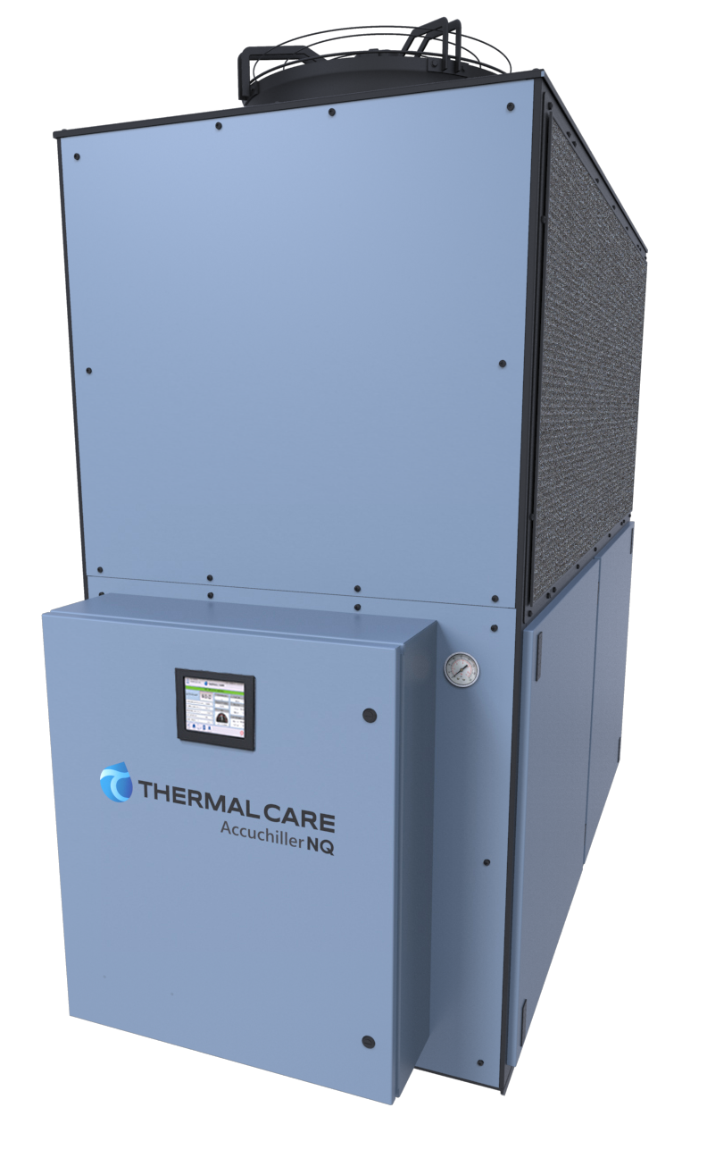 Thermal Care's Accuchiller NQV variable-speed portable chiller line has 30 tons of chilling capacity.
