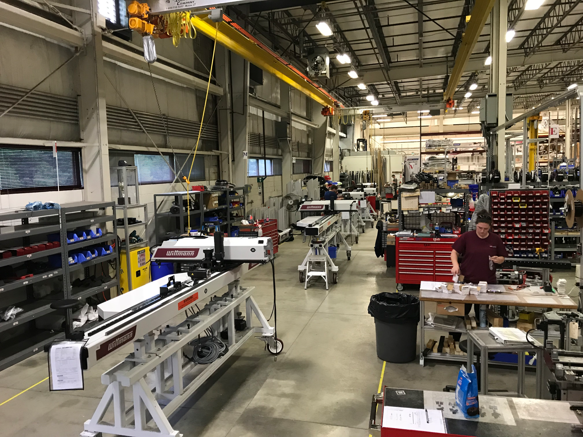 Wittmann Battenfeld has reduced the number of workers on the floor to cope with coronavirus.