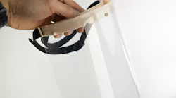 Using its printers, Carbon is making face shields for use by health-care professionals.