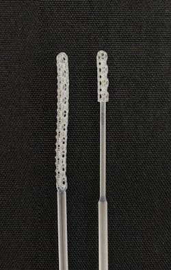 Carbon is working to design 3-D swabs, like these ones, to beef up testing kits used to diagnose COVID-19. Carbon is working to design 3-D swabs, like these ones, to beef up testing kits used to diagnose COVID-19.