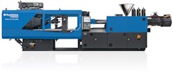 Sumitomo's hybrid El-Exis SP machines can be used to produce thin-walled packaging. Sumitomo's hybrid El-Exis SP machines can be used to produce thin-walled packaging.
