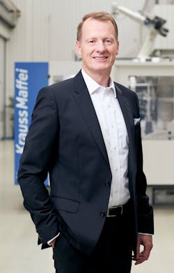 Michael Ruf is the new CEO of KraussMaffei Group GmbH.