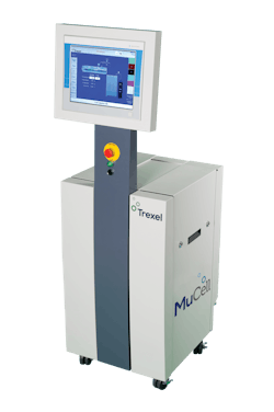 Trexel's MuCell physical foaming requires an injector and a gas system. Trexel's MuCell physical foaming requires an injector and a gas system.