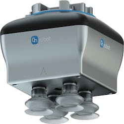 OnRobot's VGC10 compact electric vacuum gripper OnRobot's VGC10 compact electric vacuum gripper