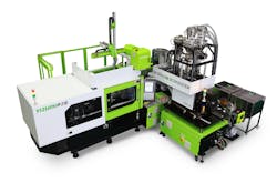 Yizumi-HPM's system for direct compound injection molding (DCIM) Yizumi-HPM's system for direct compound injection molding (DCIM)