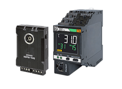 Omron’s new K6PM compact thermal imaging package comprises an infrared camera, controller and software. Omron’s new K6PM compact thermal imaging package comprises an infrared camera, controller and software.