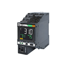 Omron's K6PM technology can be used to detect problems with plastics processing equipment. Omron's K6PM technology can be used to detect problems with plastics processing equipment.