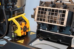 OneCut Pro-series granulators have a variable-speed rotor and a design that allows easy access for maintenance and cleaning. OneCut Pro-series granulators have a variable-speed rotor and a design that allows easy access for maintenance and cleaning.