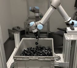 With the ActiNav Autonomous Bin Picking system, cobots can locate, orient, pick and place small components.